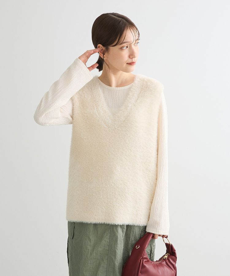 Green Parks「・Petit Fleur コウタクジャカードロンTEE」|Tシャツ・カットソー|