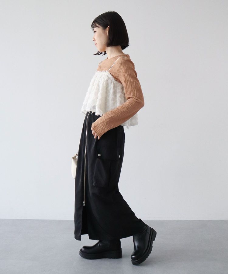 Green Parks「・Petit Fleur コウタクジャカードロンTEE」|Tシャツ・カットソー|