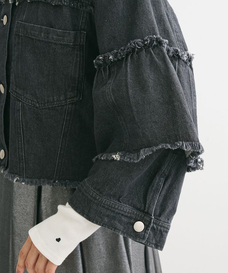 Green Parks「・DOUBLE FLAGS フレアスリーブGジャン」|その他|