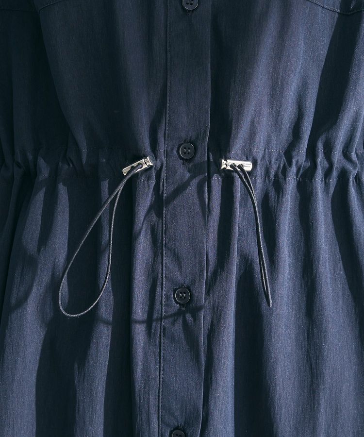 Green Parks「ミディ丈ミリタリーシャツワンピース」|ワンピース|