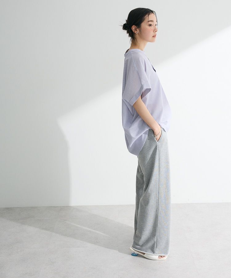 Green Parks「綿麻混フレンチスリーブスキッパーシャツ」|シャツ・ブラウス|