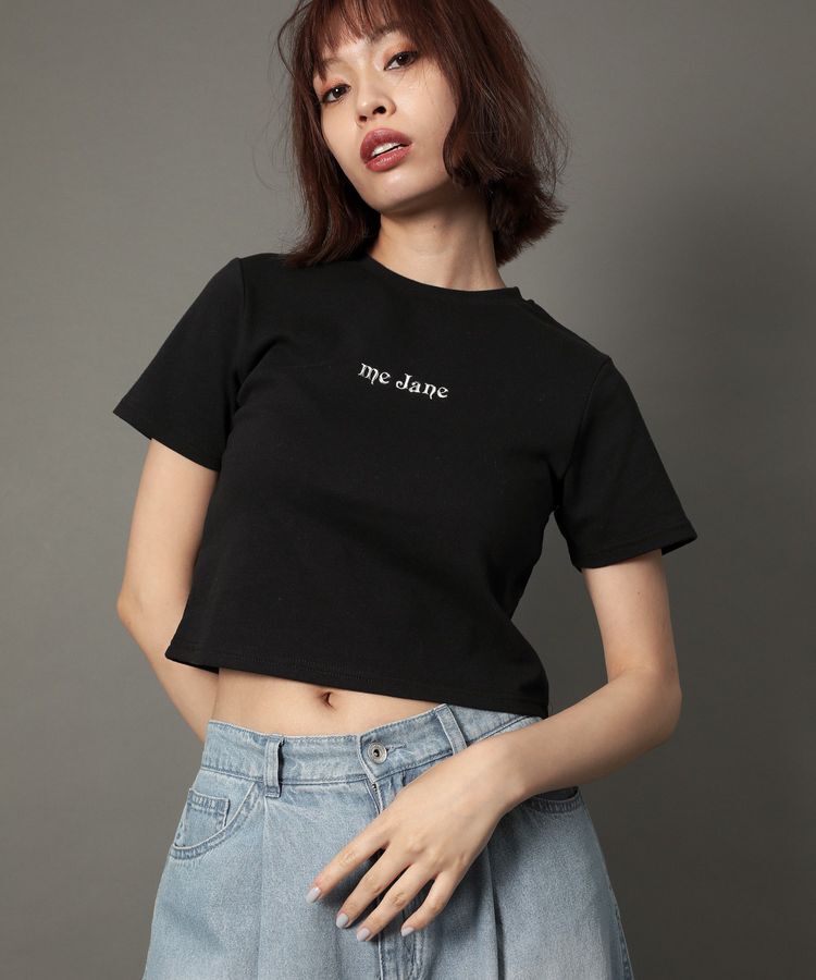 Green Parks「me Jane/ロゴコンパクトTシャツ」|Tシャツ・カットソー|