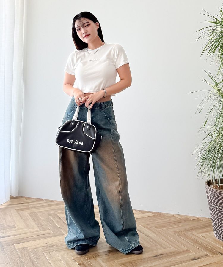 Green Parks「me Jane/ロゴコンパクトTシャツ」|Tシャツ・カットソー|