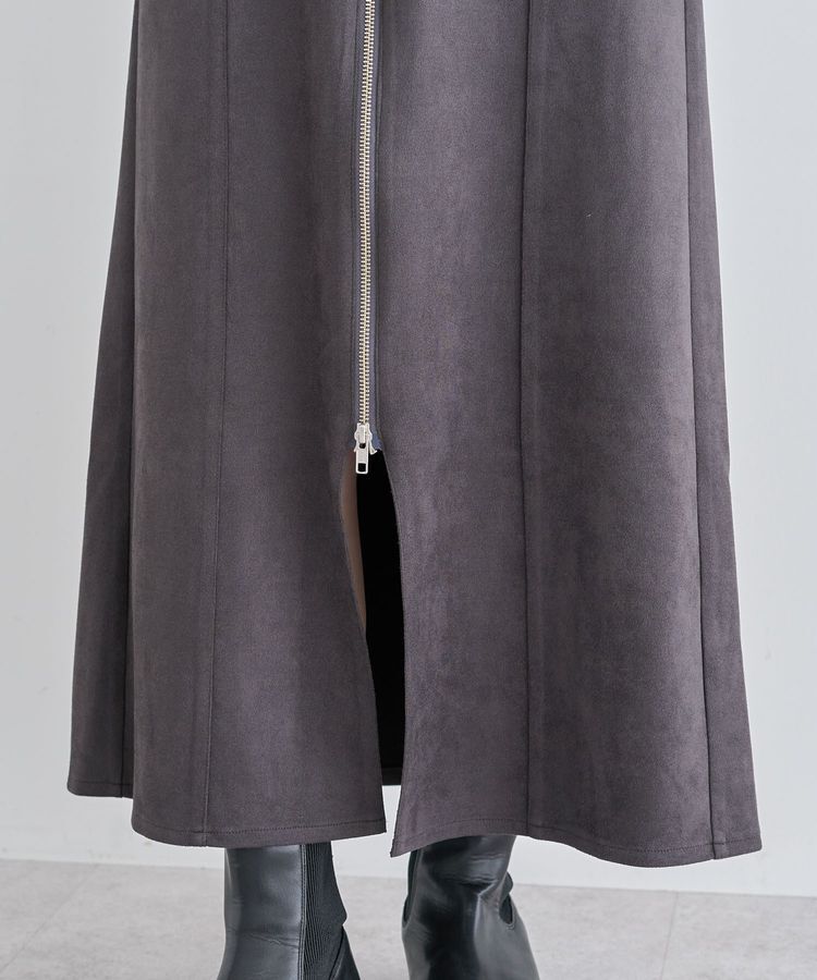 Green Parks「・ELENCARE DUE スエードポンチジャンスカ」|ワンピース|