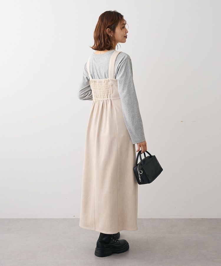 Green Parks「・ELENCARE DUE スエードポンチジャンスカ」|ワンピース|