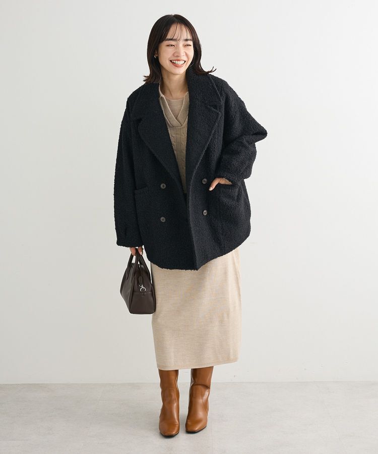 Green Parks「SET2点ケーブルベスト+ニットワンピース」|ワンピース|