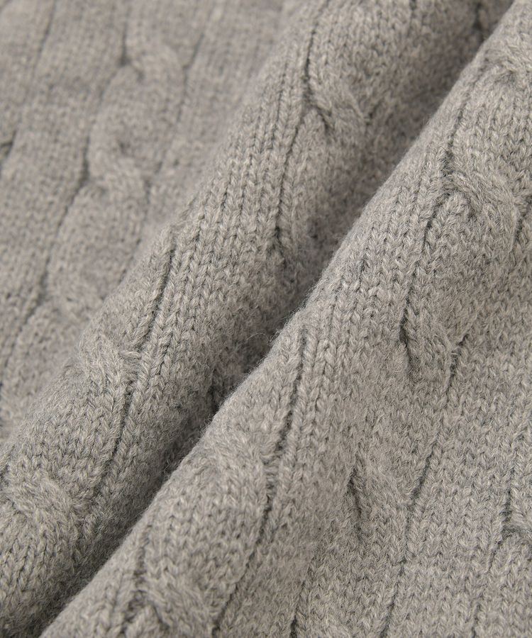 Green Parks「SET2点ケーブルベスト+ニットワンピース」|ワンピース|