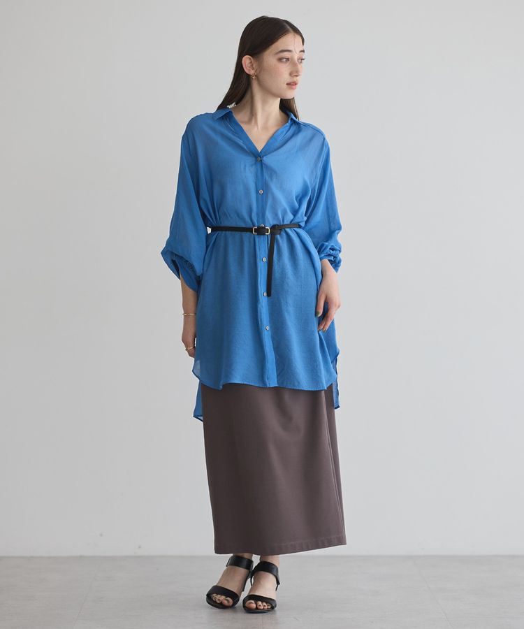 YECCA VECCA「スクエアバックル細ベルト」|ベルト|