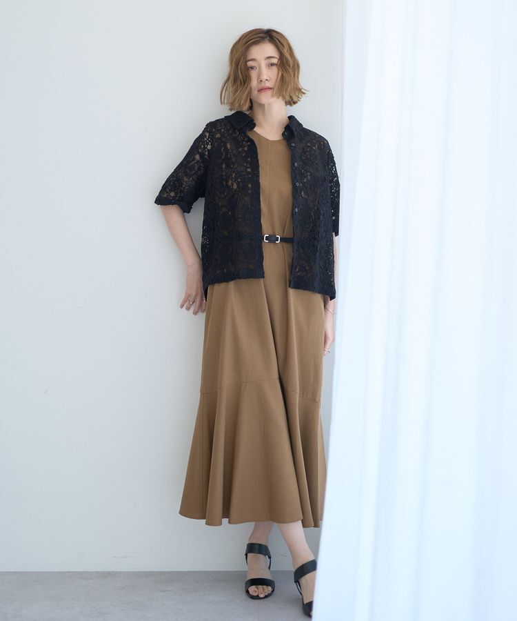 YECCA VECCA「スクエアバックル細ベルト」|ベルト|