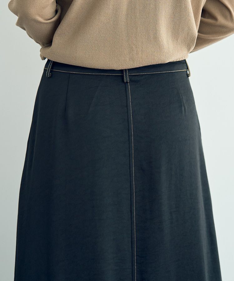 YECCA VECCA「【DOLL UP OOPS】2ｗay異素材スカート」|フレア|