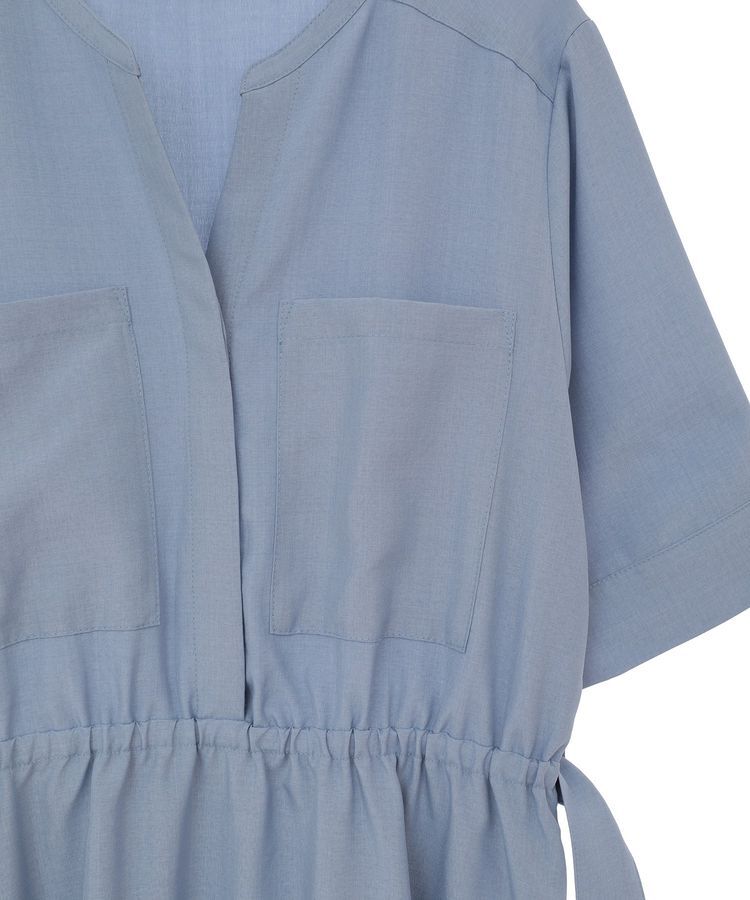 YECCA VECCA「リネンライクポケットデザインワンピース」|ワンピース|