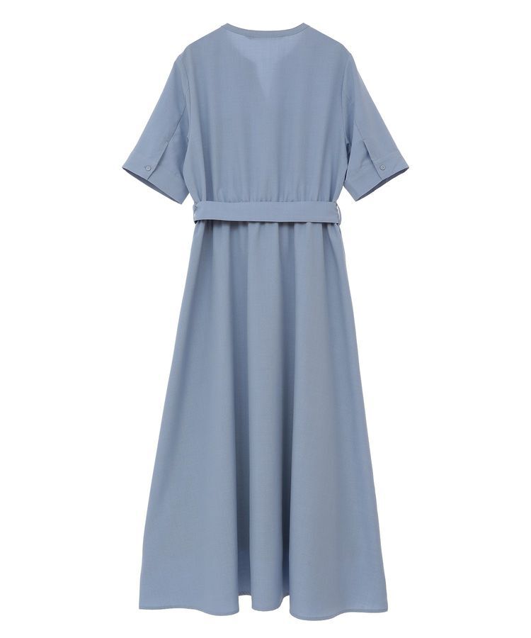 YECCA VECCA「リネンライクポケットデザインワンピース」|ワンピース|