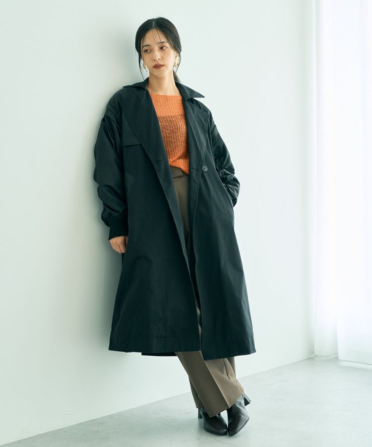 YECCA VECCA「2wayロング丈MA-1風コート」|その他|