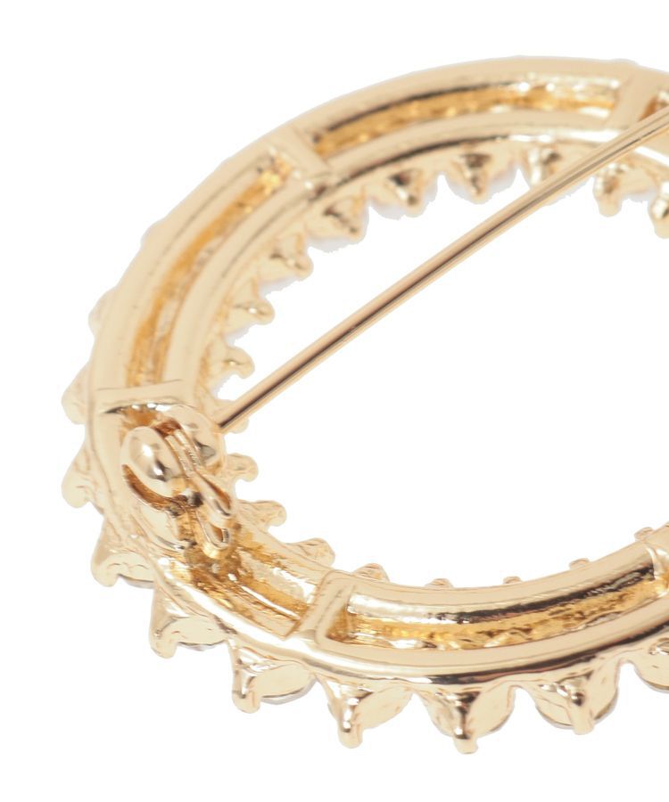 YECCA VECCA「パールビジューサークルブローチ」|その他|