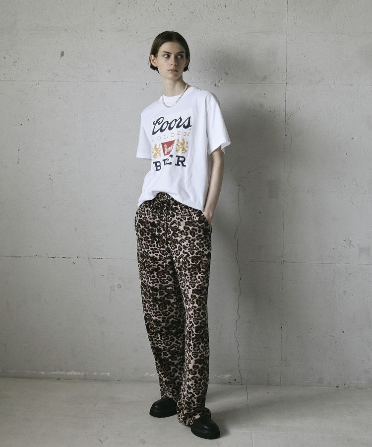 GARAGE OF GOOD CLOTHING「レオパードドロストストレートパンツ」|その他|