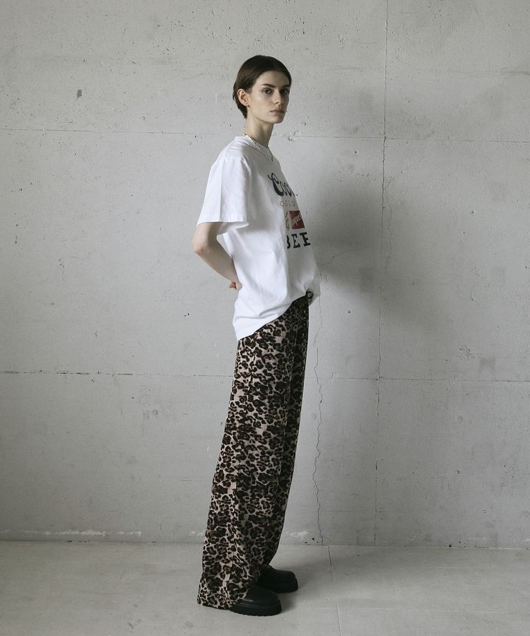GARAGE OF GOOD CLOTHING「レオパードドロストストレートパンツ」|その他|