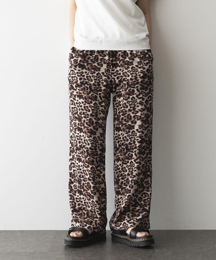 GARAGE OF GOOD CLOTHING「レオパードドロストストレートパンツ」|その他|