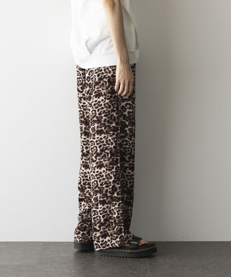 GARAGE OF GOOD CLOTHING「レオパードドロストストレートパンツ」|その他|