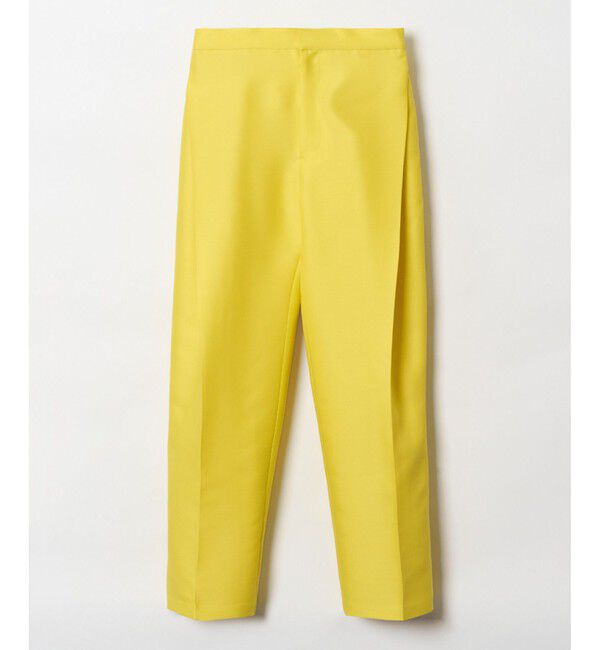 LOULOU WILLOUGHBY「【LOULOU WILLOUGHBY】シルクウールタックパンツ」|チノ|