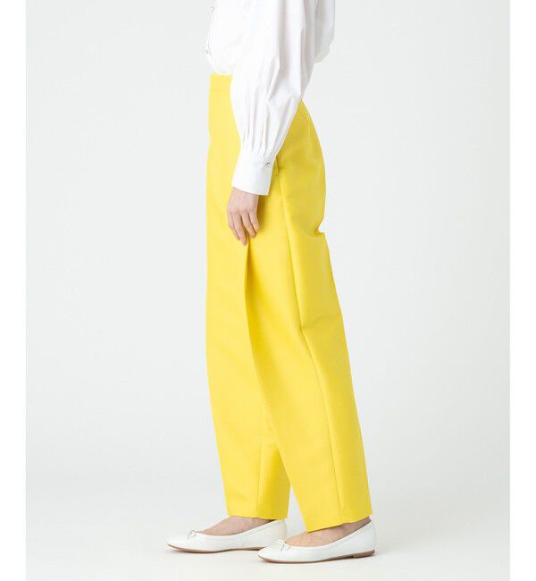 LOULOU WILLOUGHBY「【LOULOU WILLOUGHBY】シルクウールタックパンツ」|チノ|