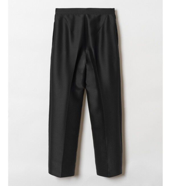 LOULOU WILLOUGHBY「【LOULOU WILLOUGHBY】シルクウールタックパンツ」|チノ|