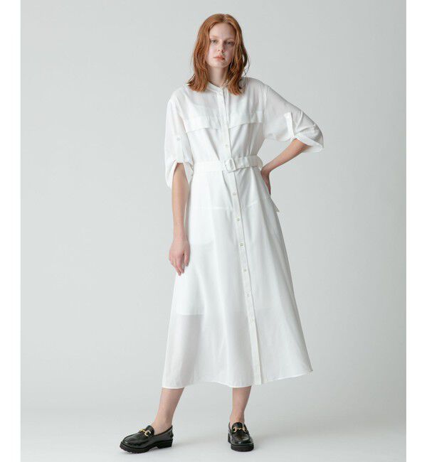 allureville「ターンUPスリーブワンピース」|ワンピース|