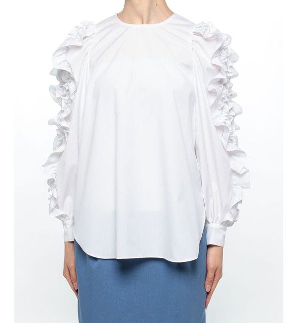 LOULOU WILLOUGHBY「【LOULOU WILLOUGHBY】リシアンサススリーブブラウス」|その他|