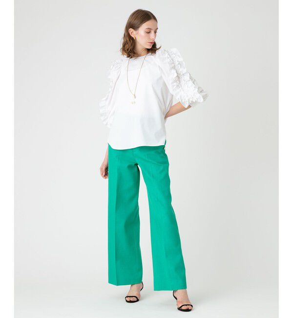 LOULOU WILLOUGHBY「【LOULOU WILLOUGHBY】リシアンサススリーブブラウス」|その他|