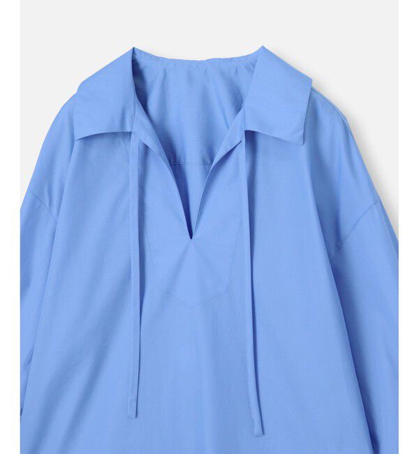 allureville「スーピマコットンスキッパーシャツ」|シャツ・ブラウス|