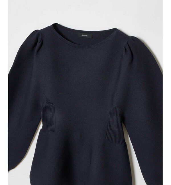 allureville「バックレースアッププルオーバー」|ニット・セーター|