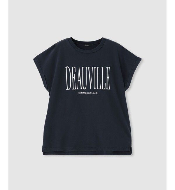 allureville「ピグメントダイターンバックスリーブ T」|Tシャツ・カットソー|