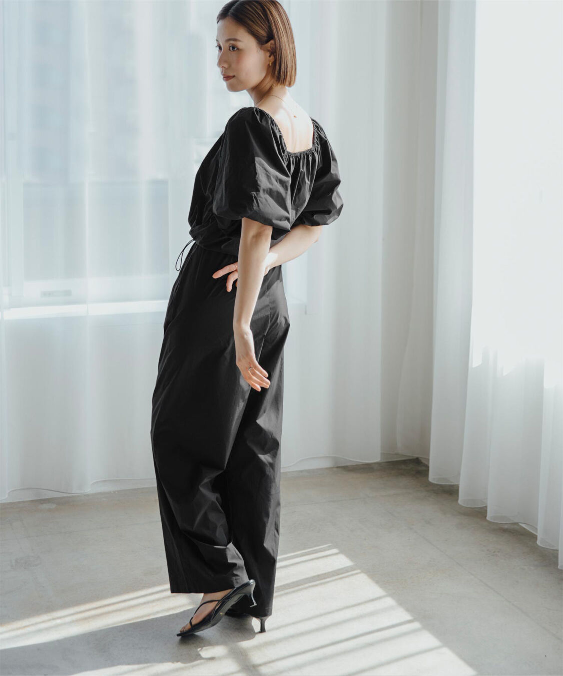 ur's「【黒川翼さんコラボアイテム】バルーンスリーブオールインワン/ラッシュガード」|コンビネゾン|