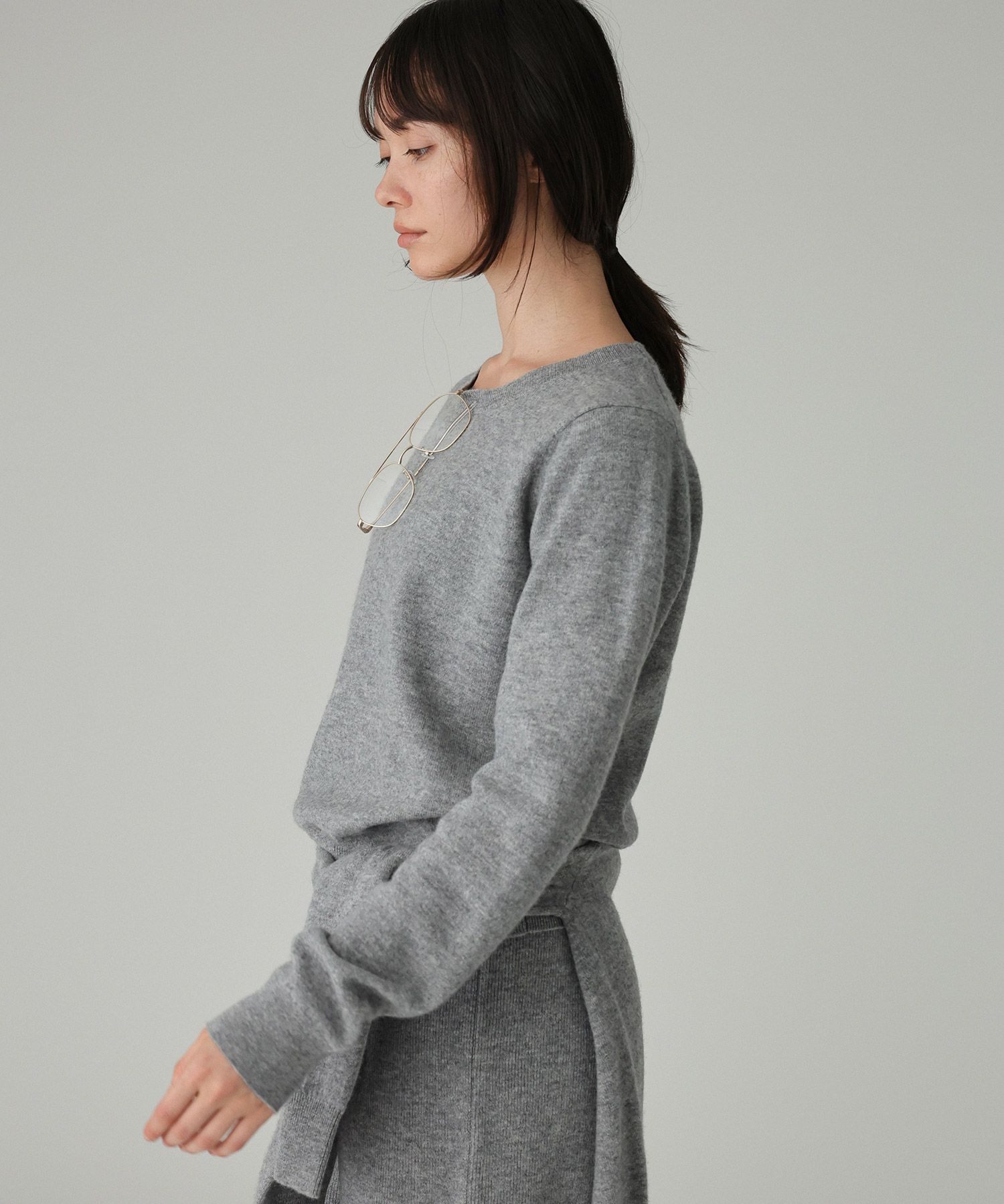 BABYLONE「【洗濯可】ウォッシャブルウールプルオーバー」|ニット・セーター|