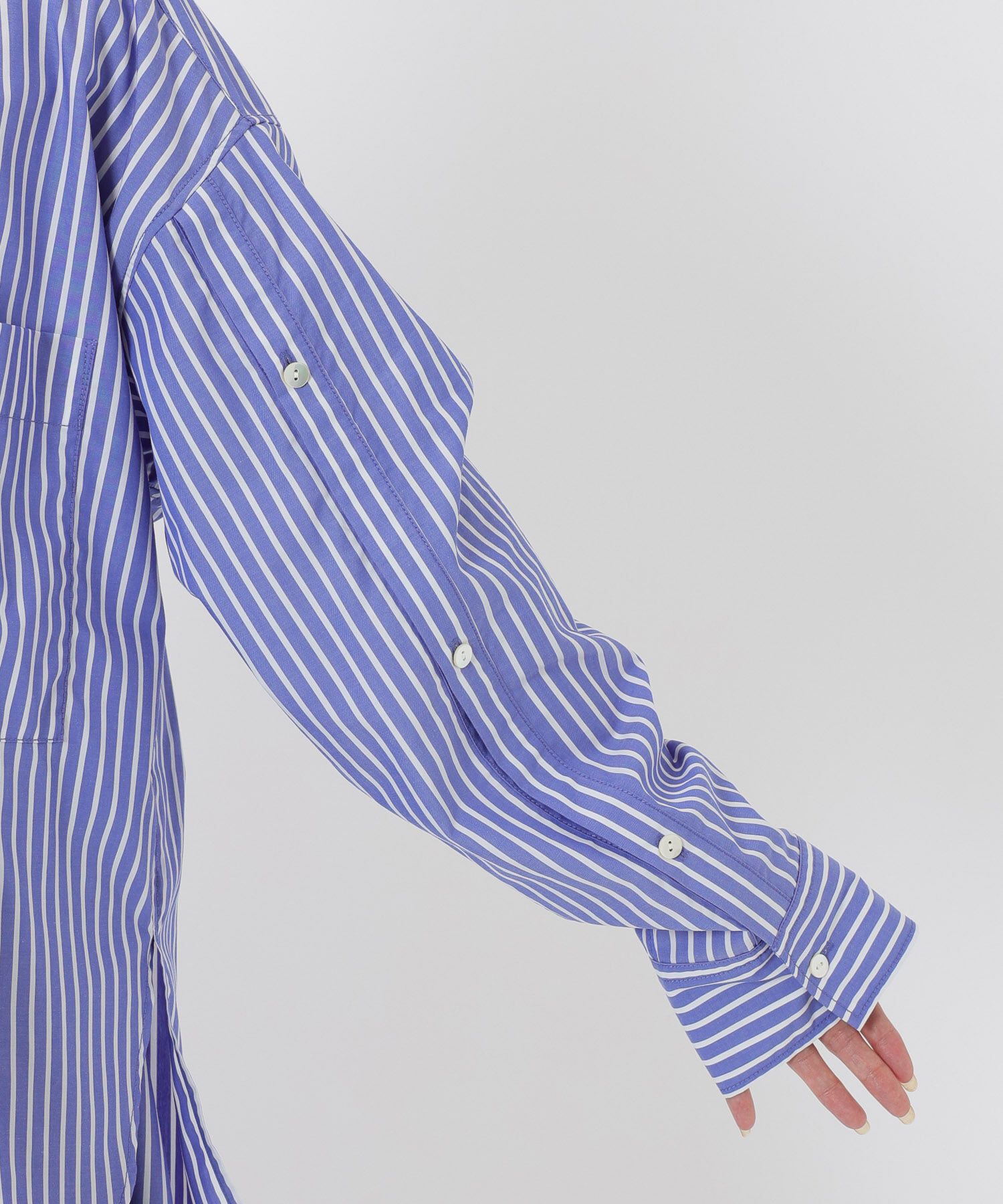 BABYLONE「バンドカラーデザインシャツ」|シャツ・ブラウス|