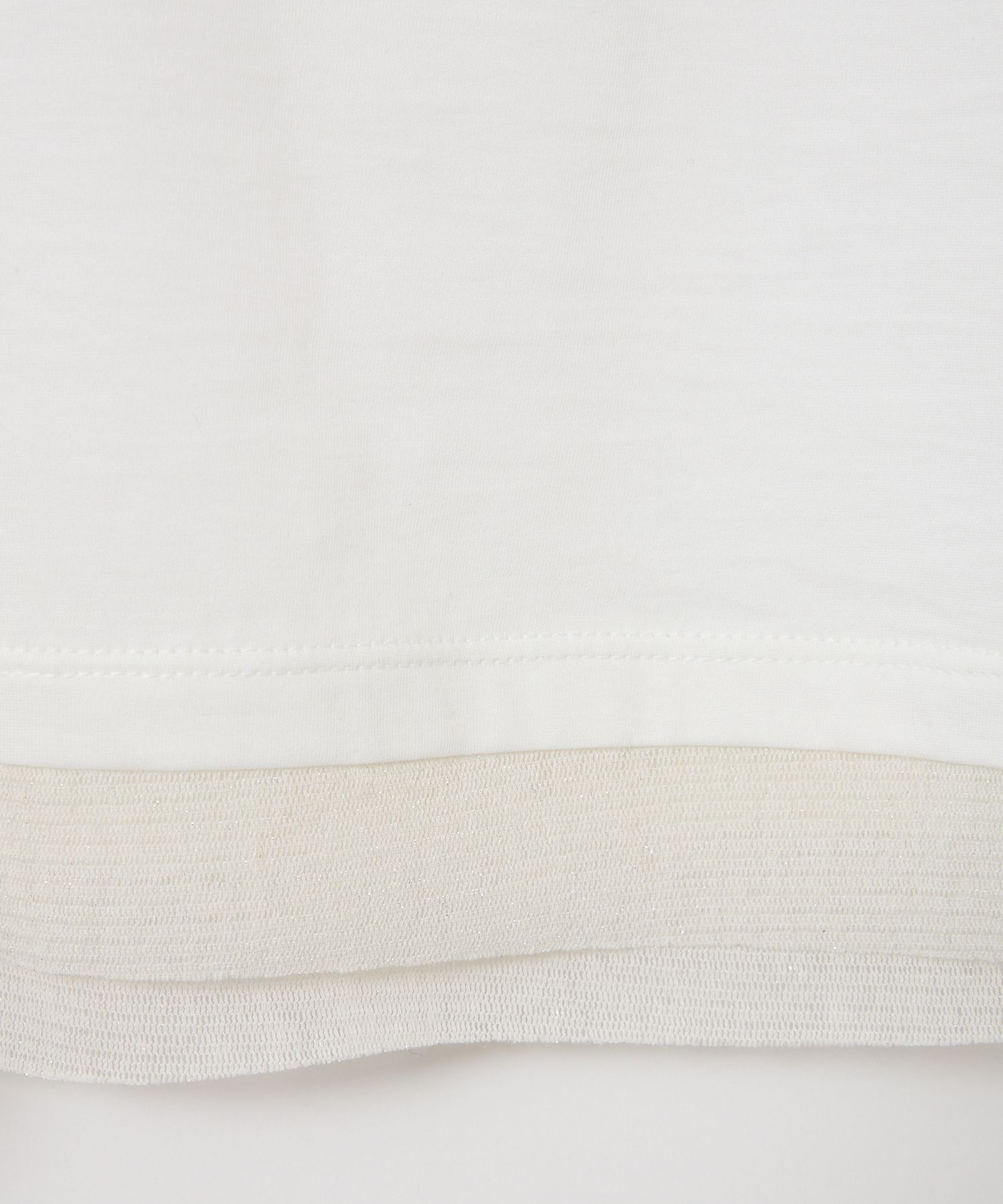 BABYLONE「チュールレイヤードロンＴ」|Tシャツ・カットソー|