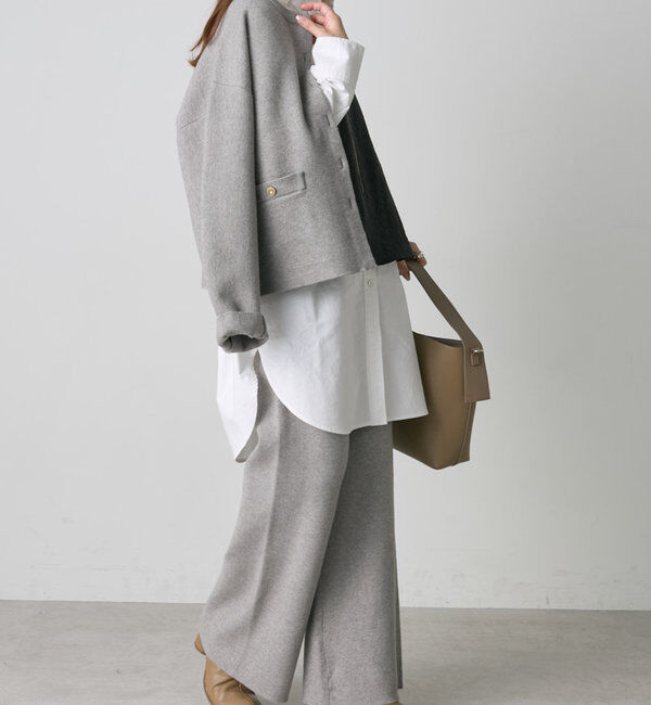  「ミラノリブニットフレアパンツ」|その他|