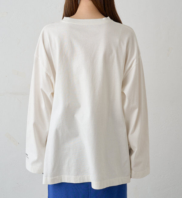  「フォトプリントロングスリーブカットソー」|プルオーバー|