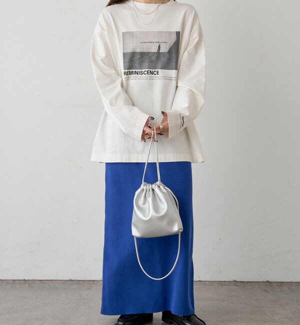  「フォトプリントロングスリーブカットソー」|プルオーバー|