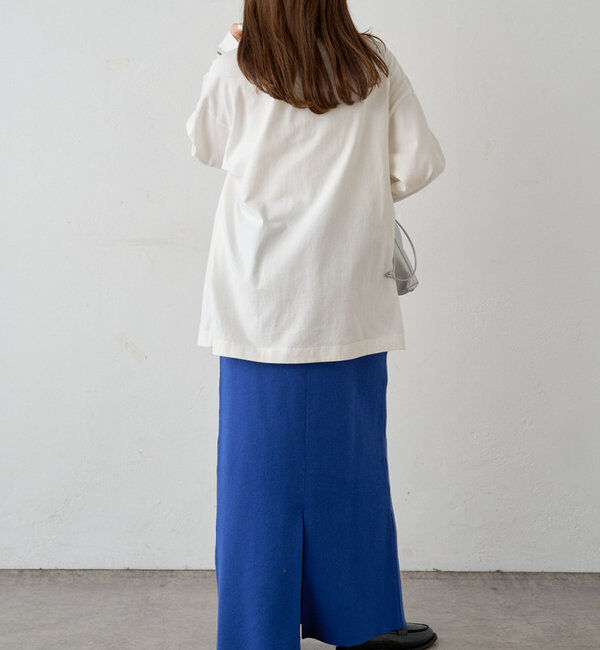  「フォトプリントロングスリーブカットソー」|プルオーバー|