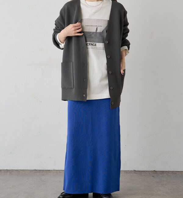  「フォトプリントロングスリーブカットソー」|プルオーバー|