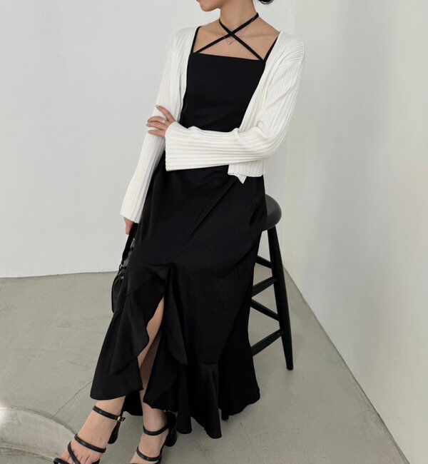  「ベルスリーブカーディガン」|ニット・セーター|