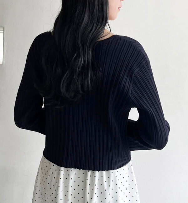  「ベルスリーブカーディガン」|ニット・セーター|