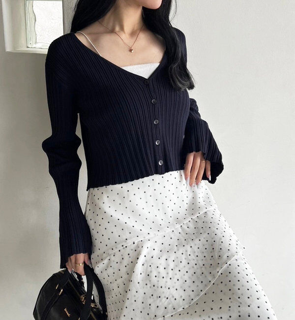  「ベルスリーブカーディガン」|ニット・セーター|