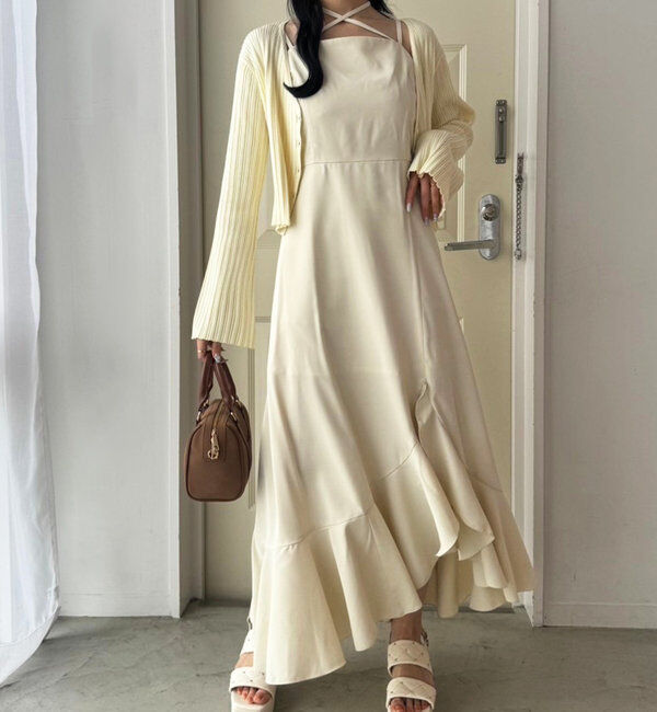  「ベルスリーブカーディガン」|ニット・セーター|