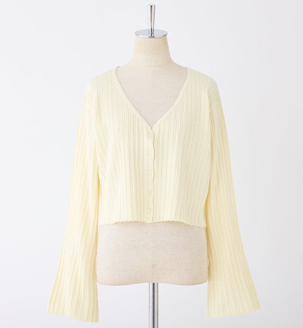  「ベルスリーブカーディガン」|ニット・セーター|