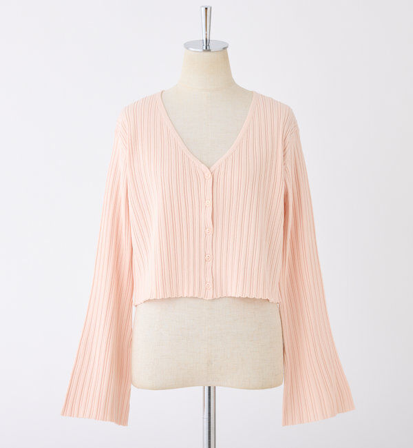  「ベルスリーブカーディガン」|ニット・セーター|