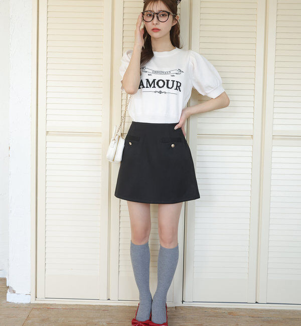  「台形ミニスカート」|スカート|