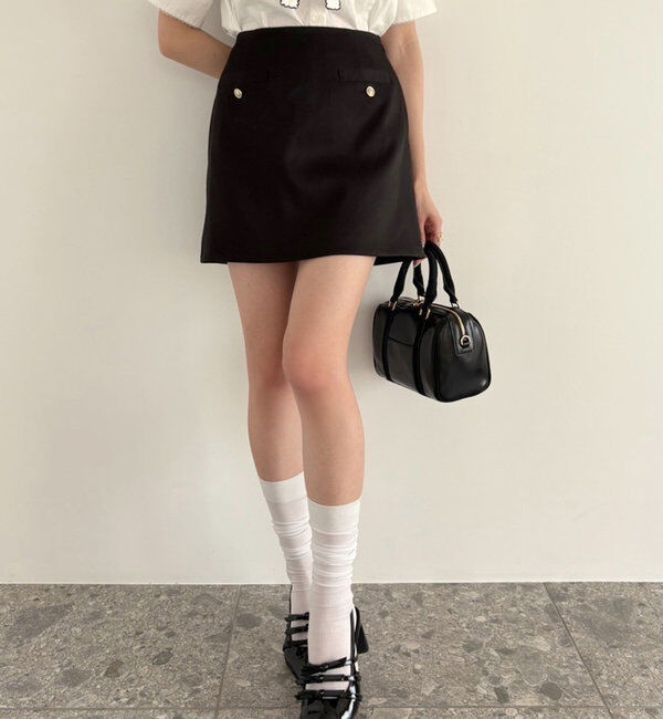  「台形ミニスカート」|スカート|