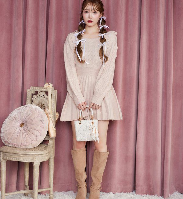  「【HolidayCollection】チャーム付きキルティングミニバッグ」|ショルダー・メッセンジャー|