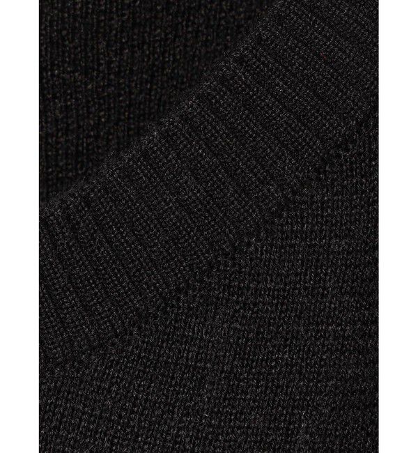 MIDIUMISOLID「MIDIUMISOLID for Ladies サイドリボンポンチョ」|ニット・セーター|